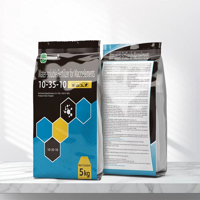 WATER-SOLUBLE FERTILIZERWITH MAOR ELEMENTS 10-35-10
